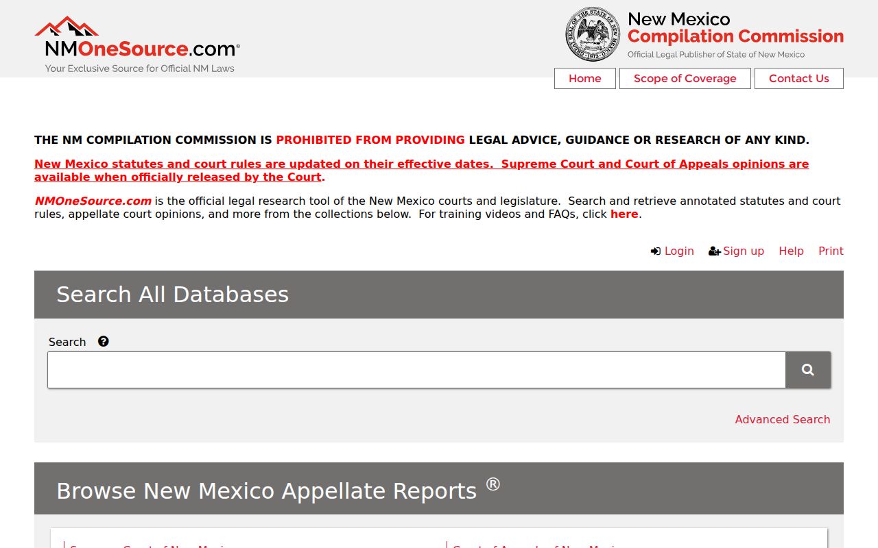 New Mexico legal source for sex offender registration rules